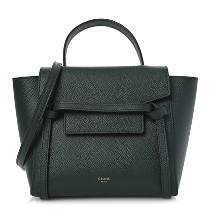 Celine Grained Calfskin Nano Belt Bag Amazone 1 of 10