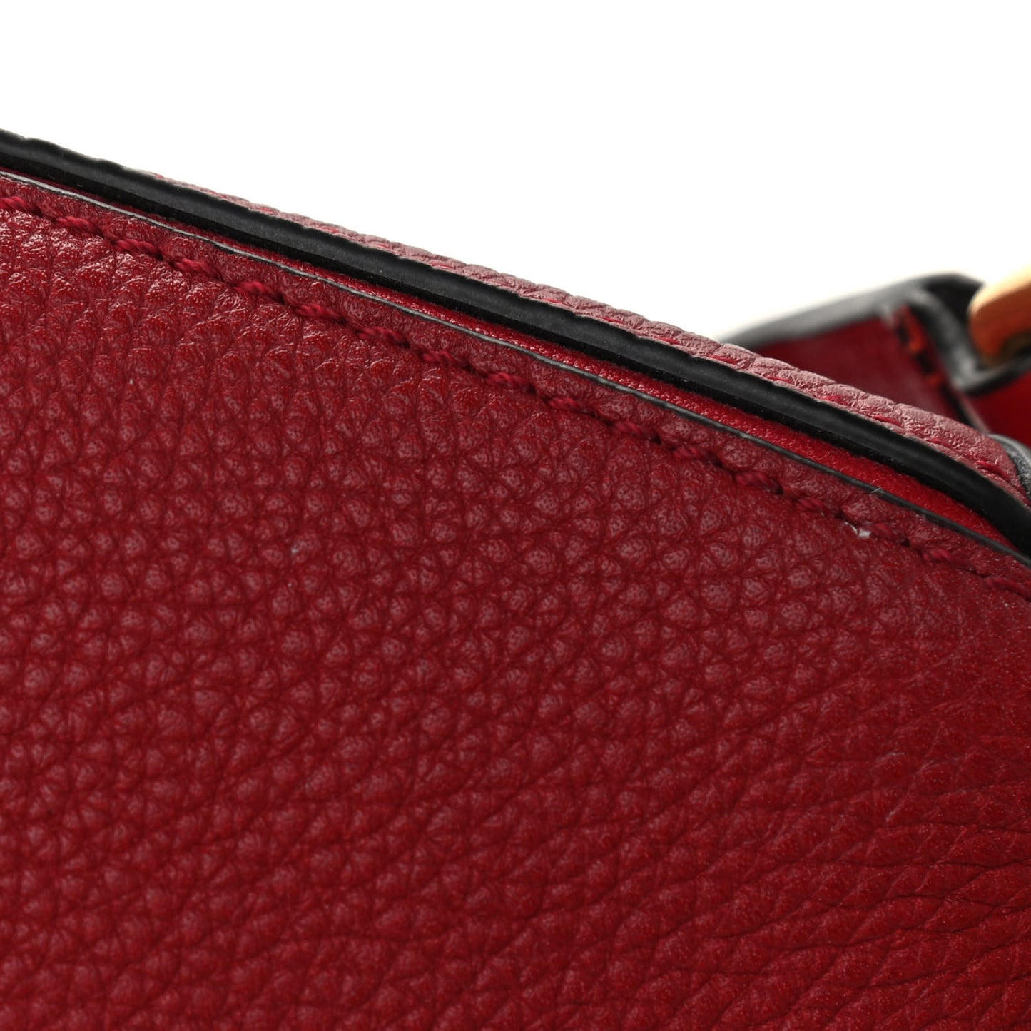 Calfskin Medium Puzzle Bag Rouge