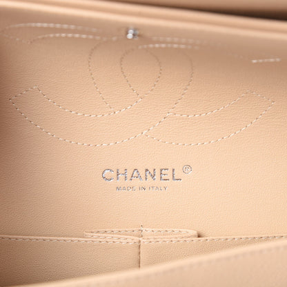 Chanel Caviar Quilted Jumbo Double Flap Beige Clair 6 of 8
