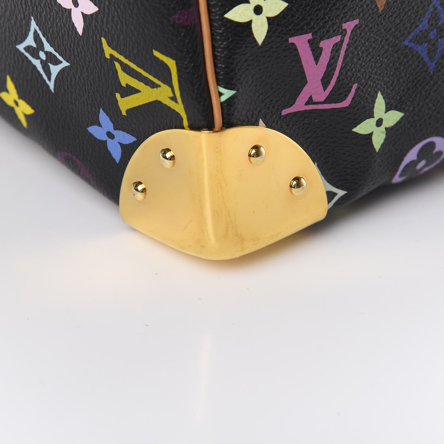 Louis Vuitton Monogram Multicolor Speedy 30 Black 7 of 15