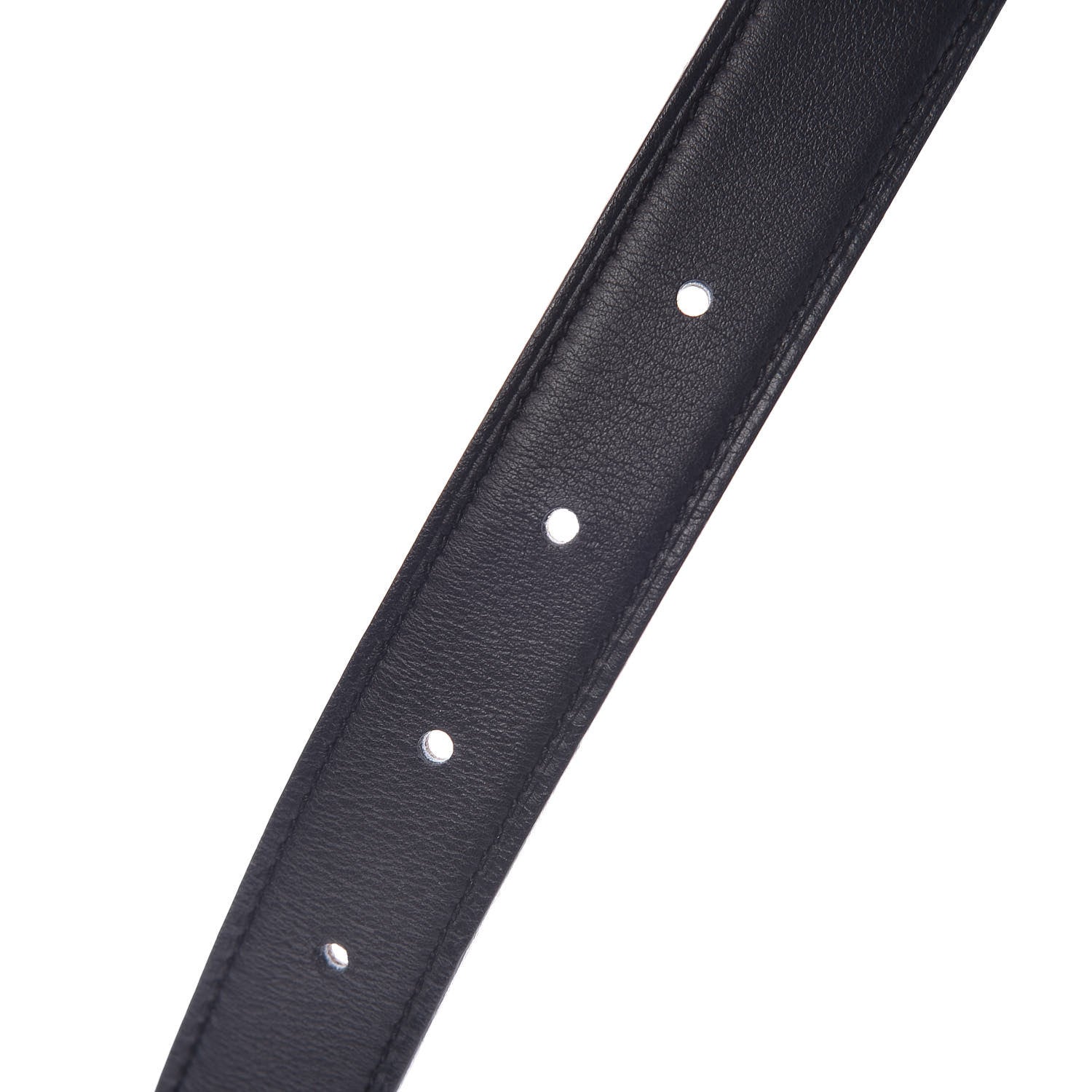 Hermes Swift Epsom 24mm Gamma Belt 90 Black Gold 5 of 7