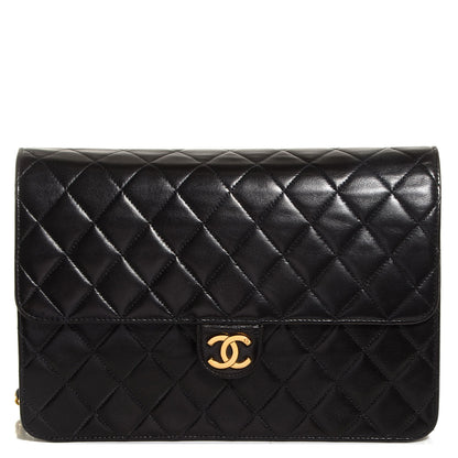 Chanel Lambskin Medium Single Flap Black 1 of 11