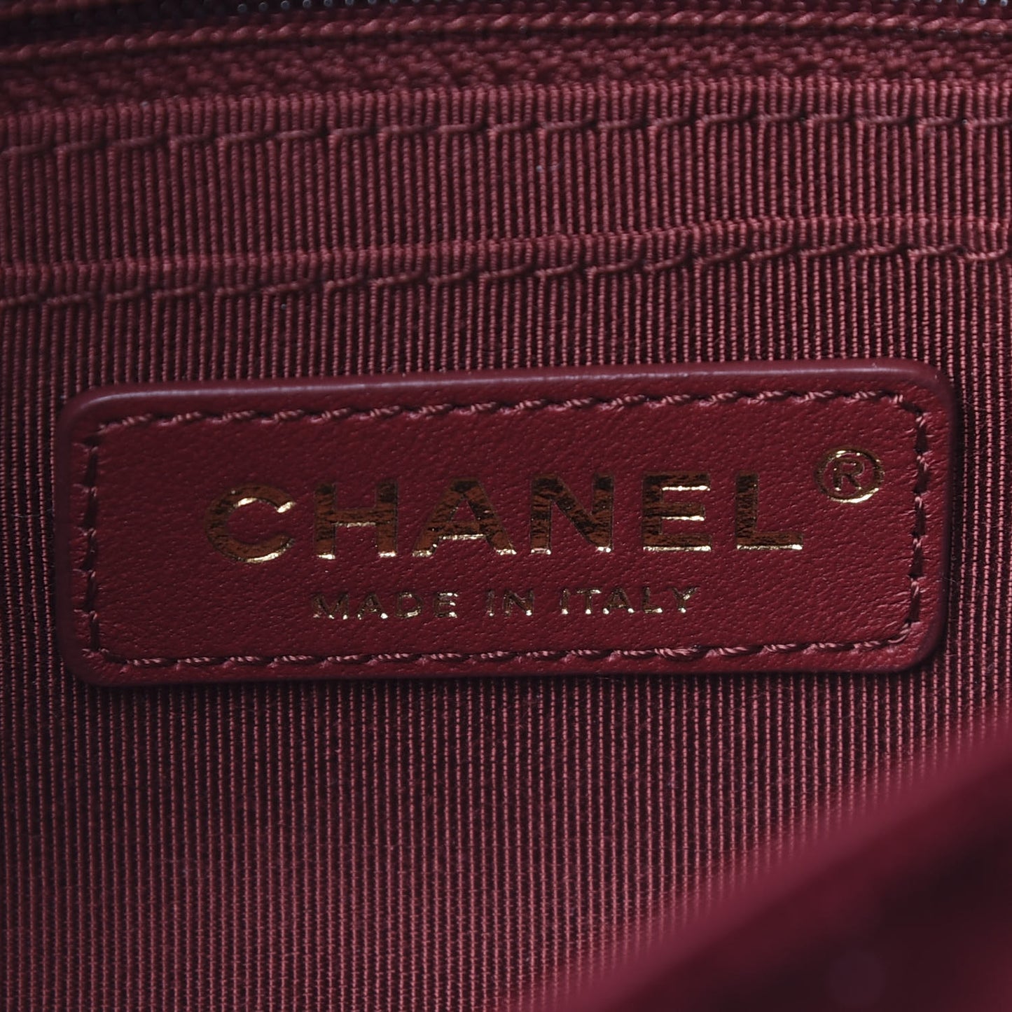 Velvet Quilted Mini Pearl Crush Flap Burgundy