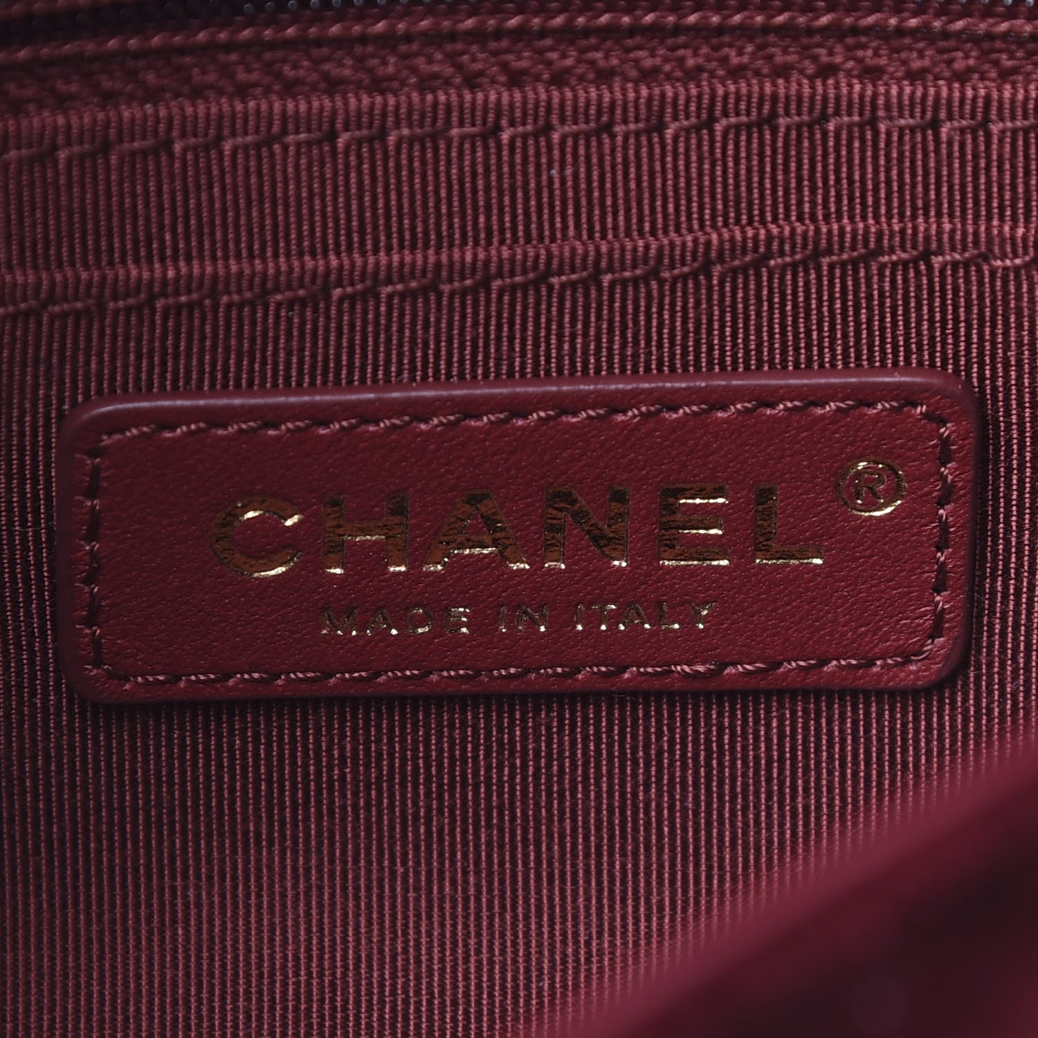 Chanel Velvet Quilted Mini Pearl Crush Flap Burgundy 6 of 11