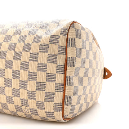Louis Vuitton Damier Azur Speedy 30 10 of 10
