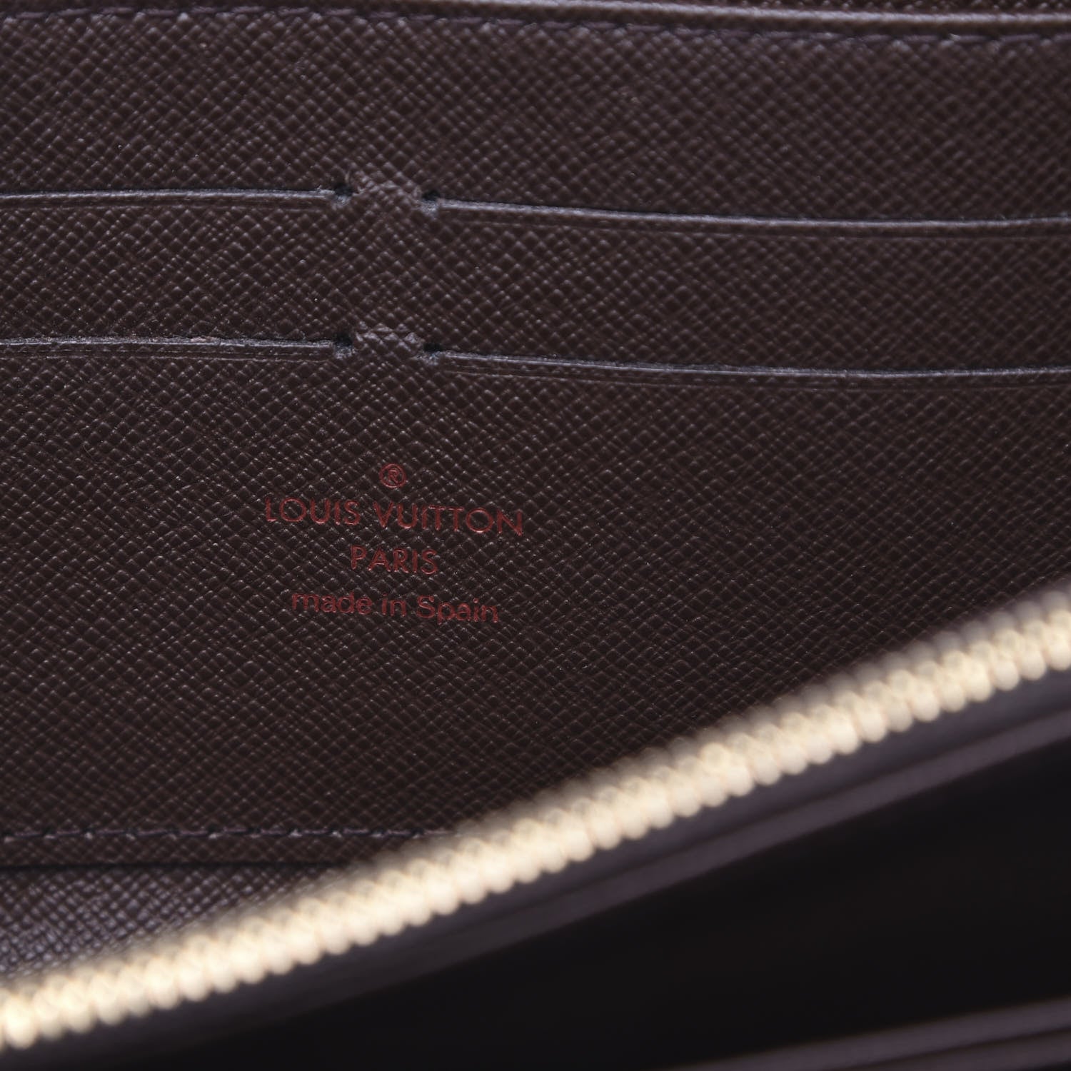 Louis Vuitton Damier Ebene Zippy Wallet 6 of 8