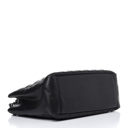 Chanel Caviar Quilted Grand Shopping Tote GST Black 4 of 11