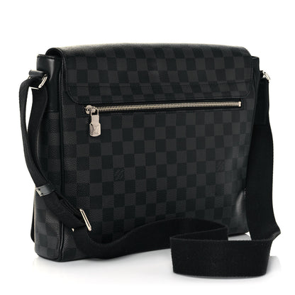 Louis Vuitton Damier Graphite District MM 3 of 16
