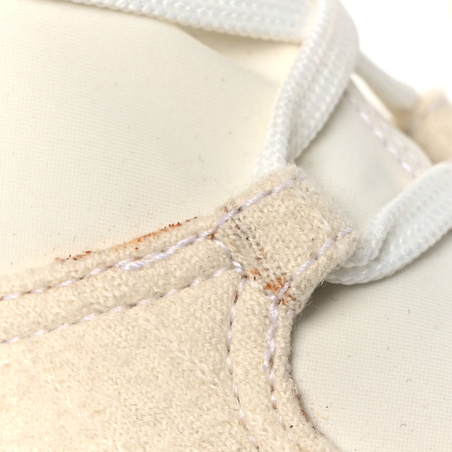 Tweed Patent Calfskin Runway Wedge Short Platform Boots 38 White Ivory