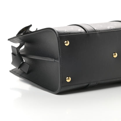 Louis Vuitton Monogram Cuir Plume Very Tote MM Black 8 of 10