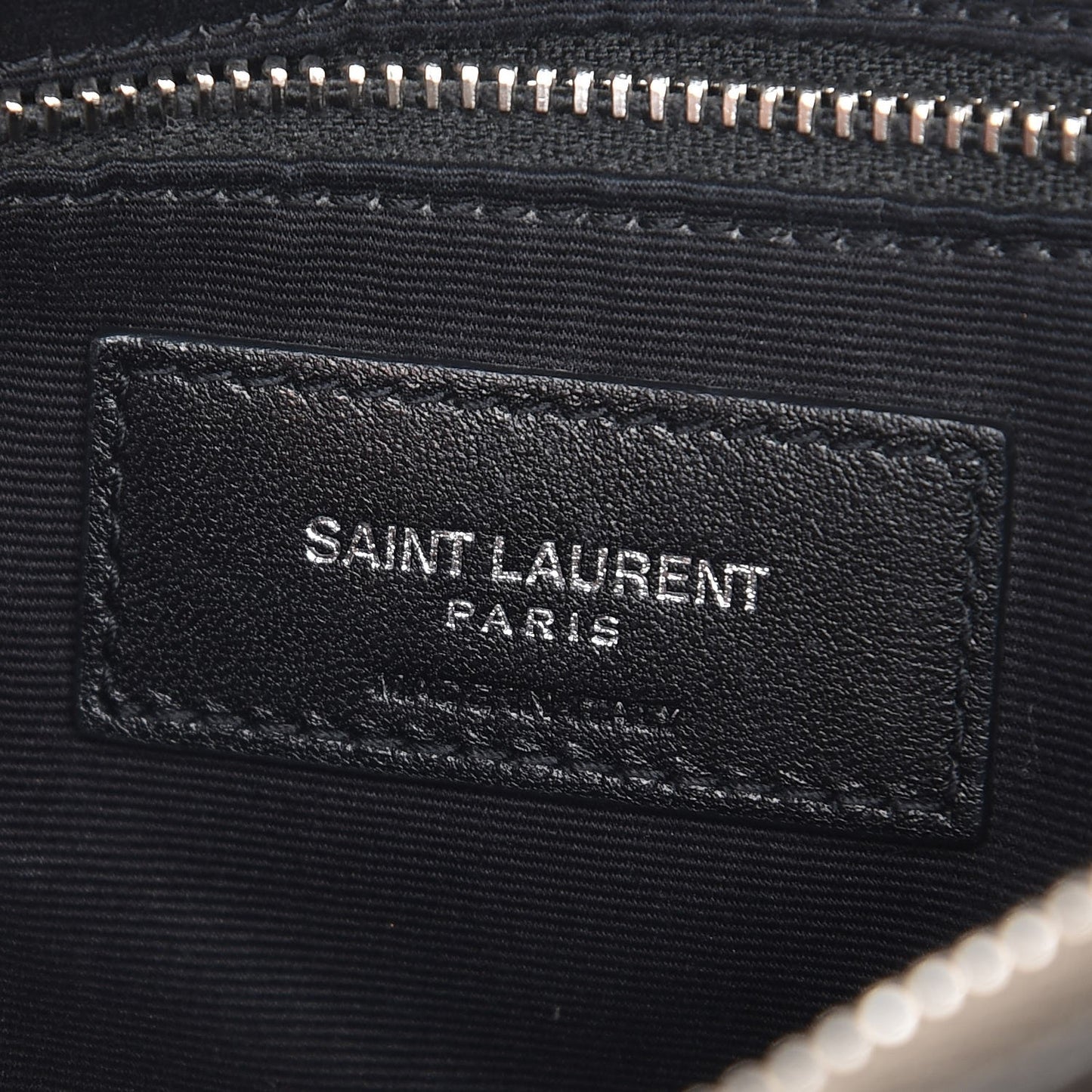 Calfskin Y Quilted Monogram Medium Loulou Chain Satchel Fog