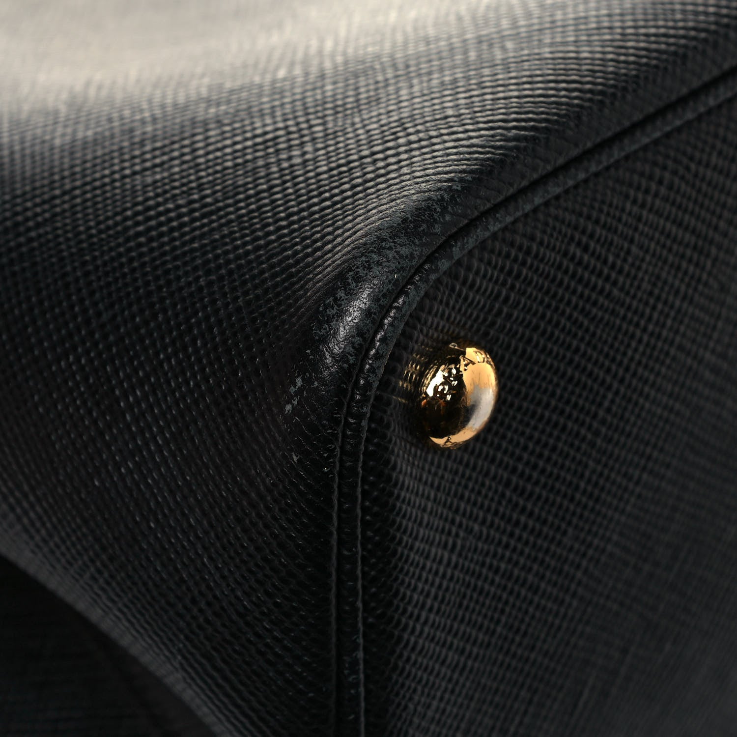 Prada Saffiano Cuir Medium Double Bag Black Fuoco 5 of 25