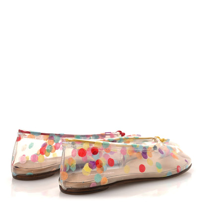 Maison Margiela PVC Confetti Printed Tabi Ballerina Flats 35 Multicolor 5 of 10