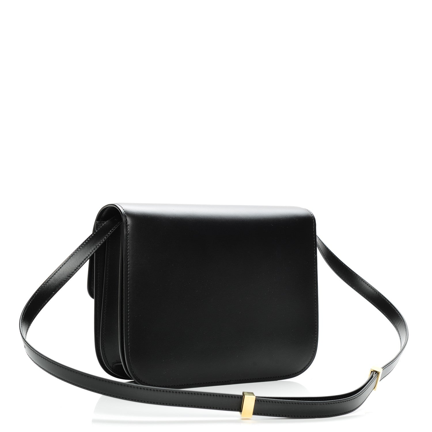 Celine Box Calfskin Medium Classic Box Flap Bag Black 3 of 7