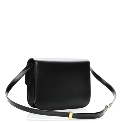 Celine Box Calfskin Medium Classic Box Flap Bag Black 3 of 7