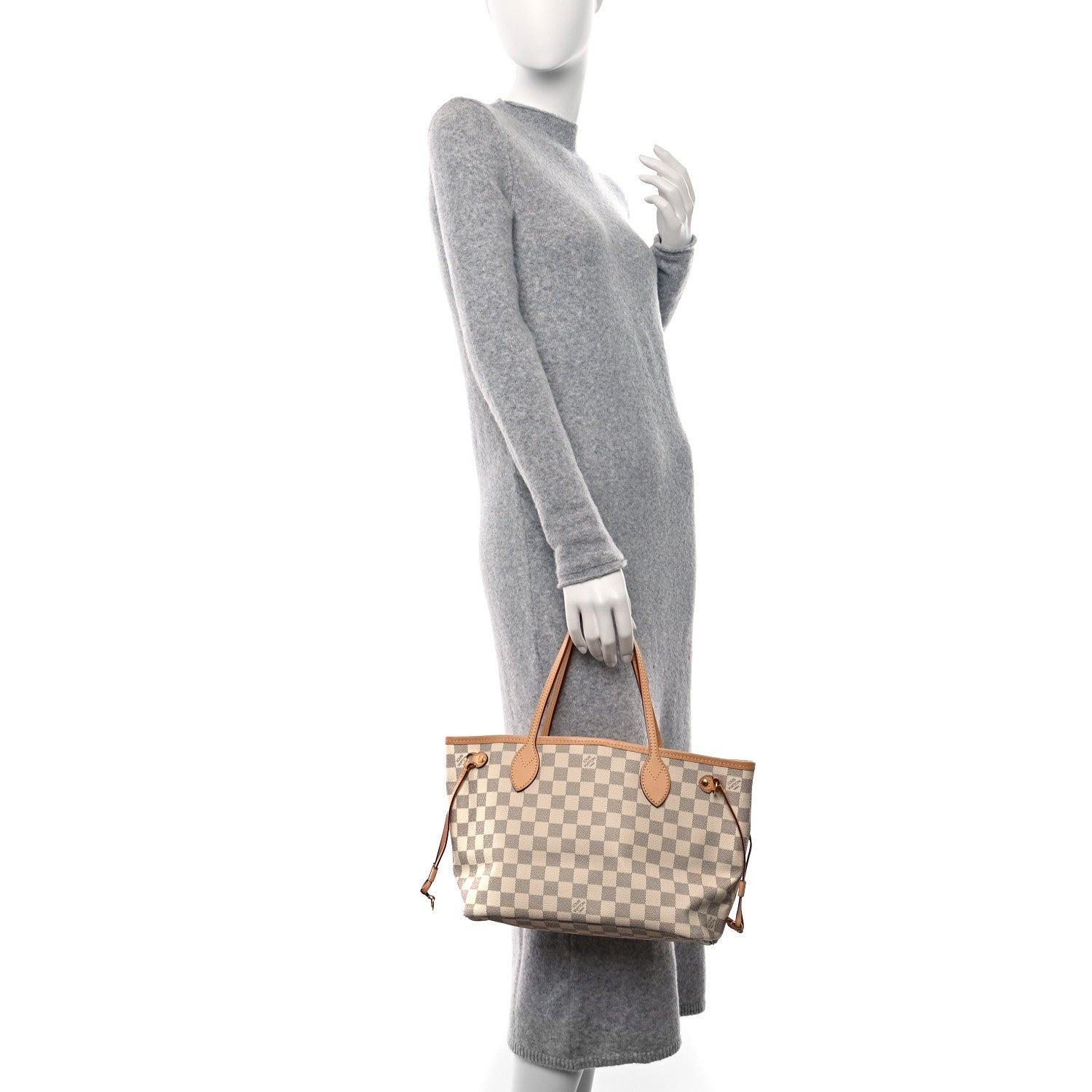 Louis Vuitton Damier Azur Neo Neverfull PM 2 of 10