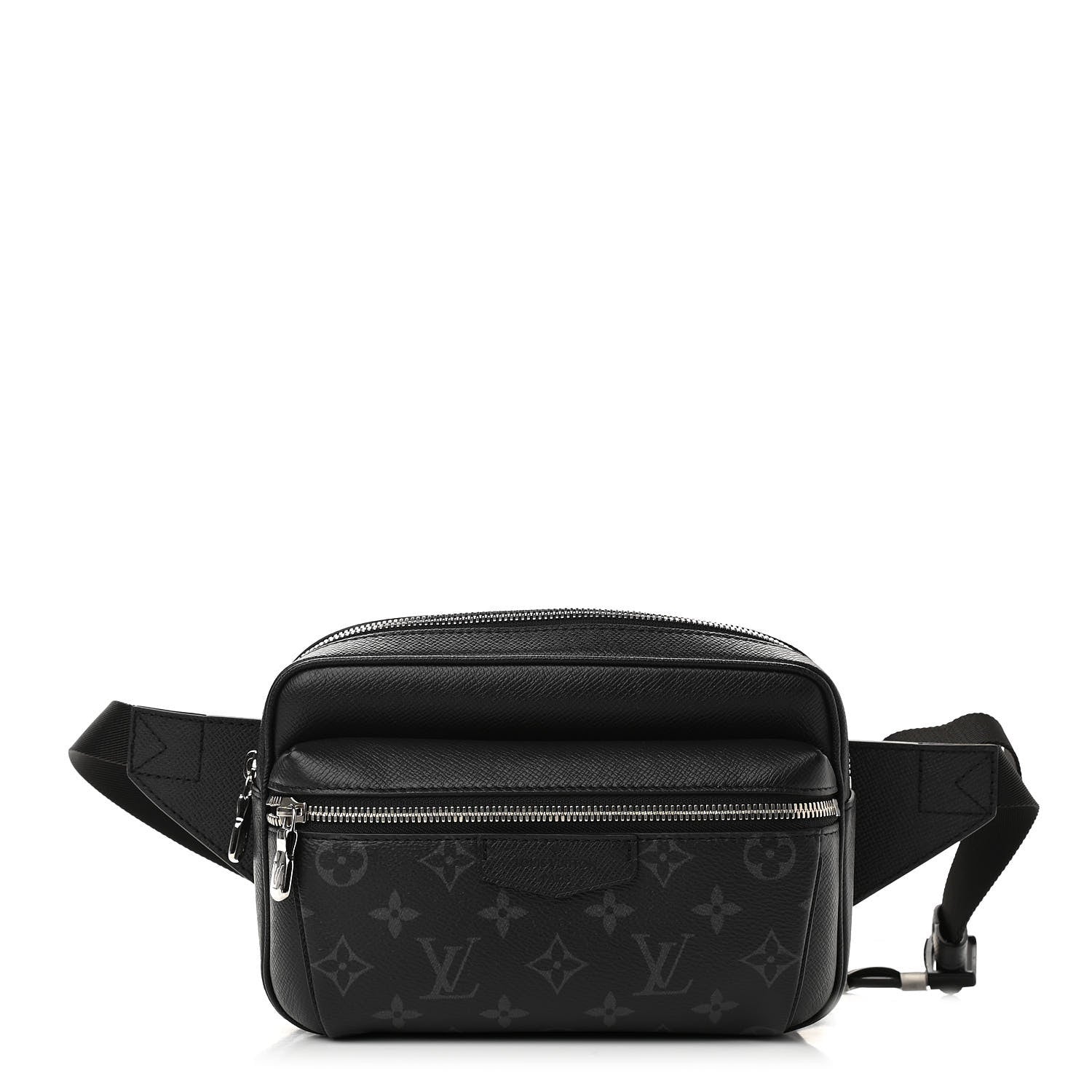 Louis Vuitton Taiga Monogram Outdoor Bumbag Black 1 of 10