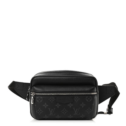 Louis Vuitton Taiga Monogram Outdoor Bumbag Black 1 of 10