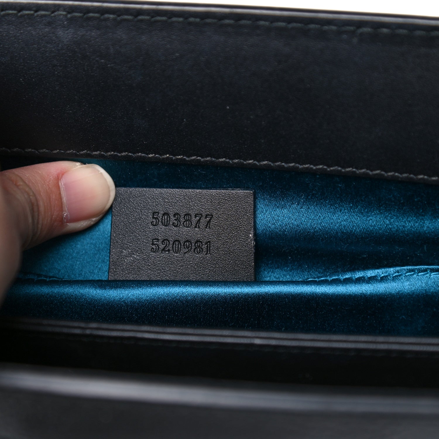 Gucci Suede Patent GG Web Small Ophidia Chain Shoulder Bag Black 7 of 14