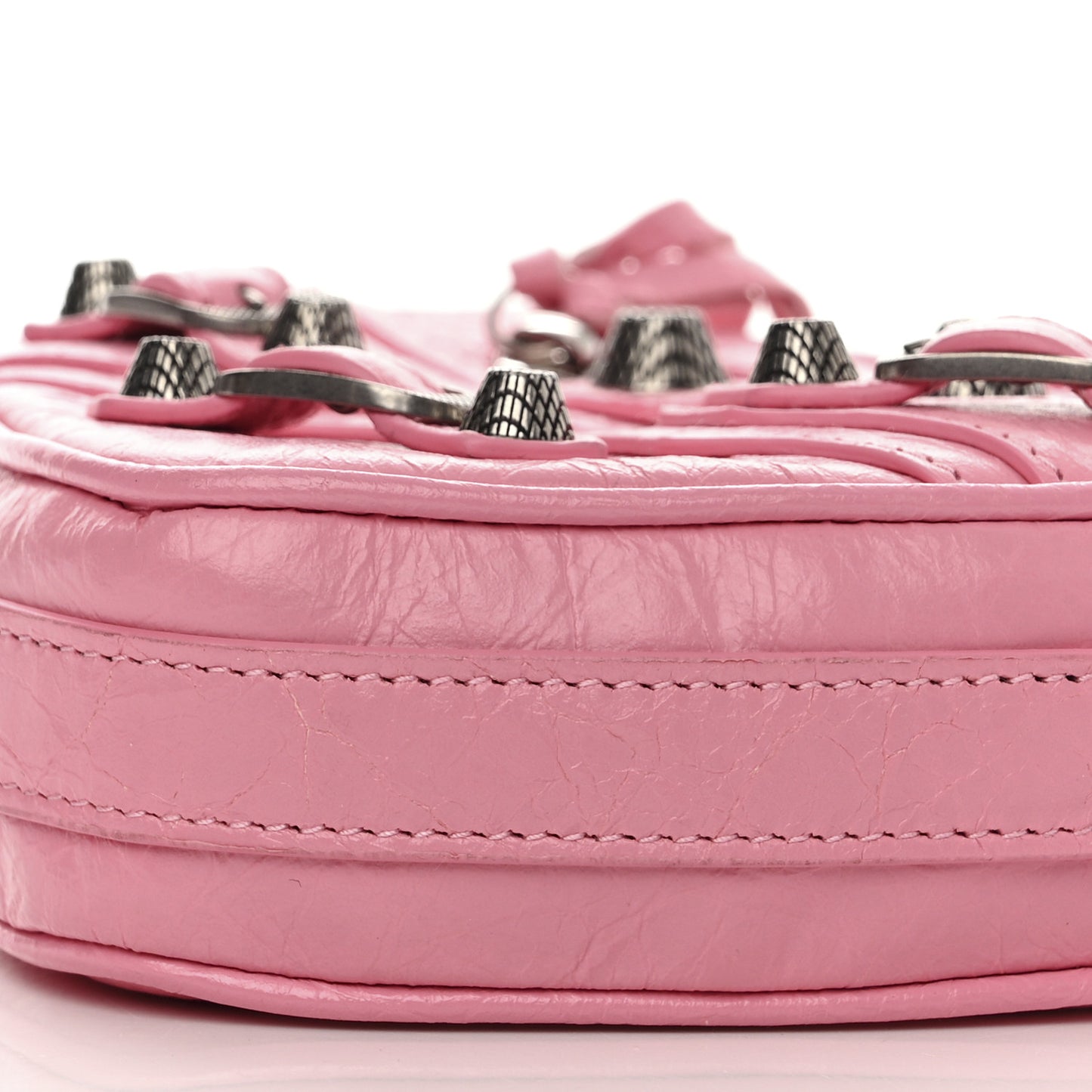 Agneau Arena Mini Le Cagole Heart Bag Sweet Pink