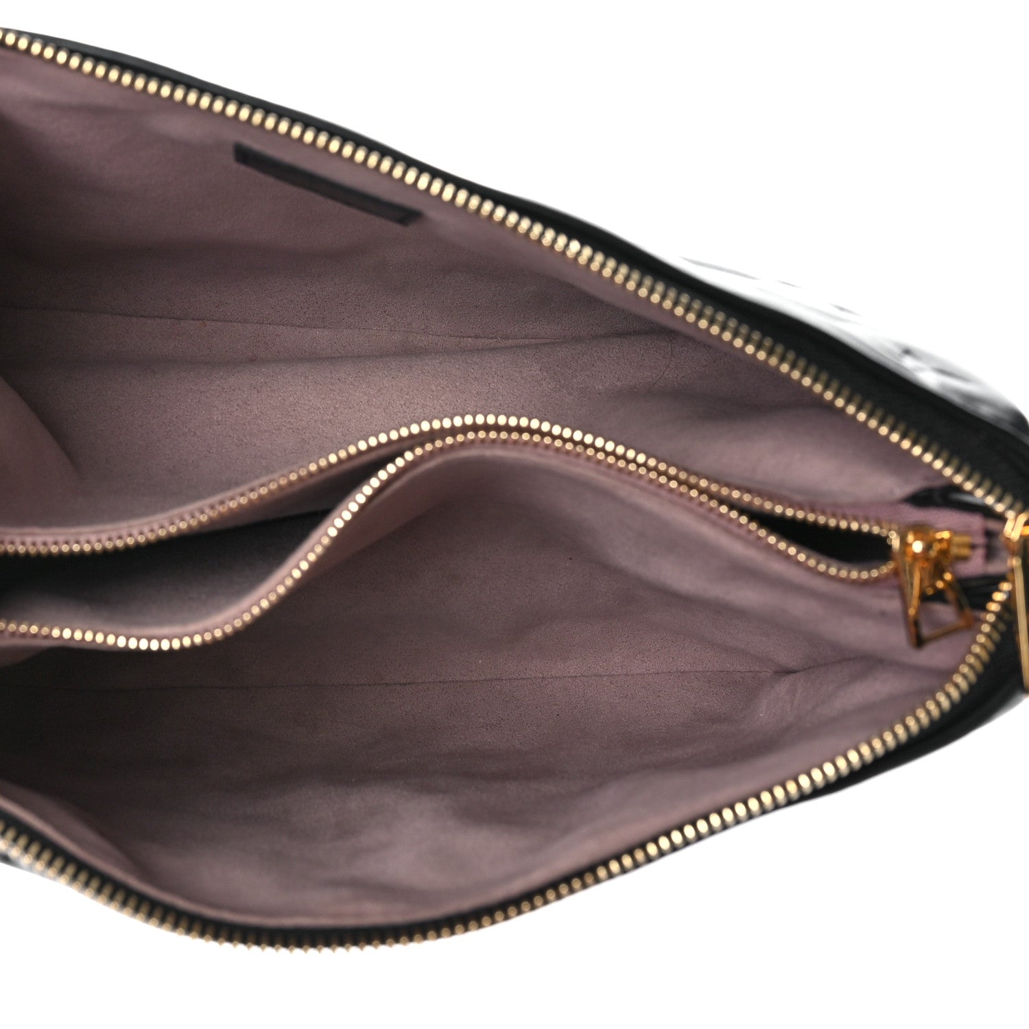 Louis Vuitton Lambskin Embossed Monogram Coussin PM Black 4 of 9