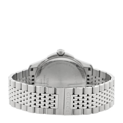 Gucci Stainless Steel 38mm G-Timeless Quartz Watch Black 3 of 4