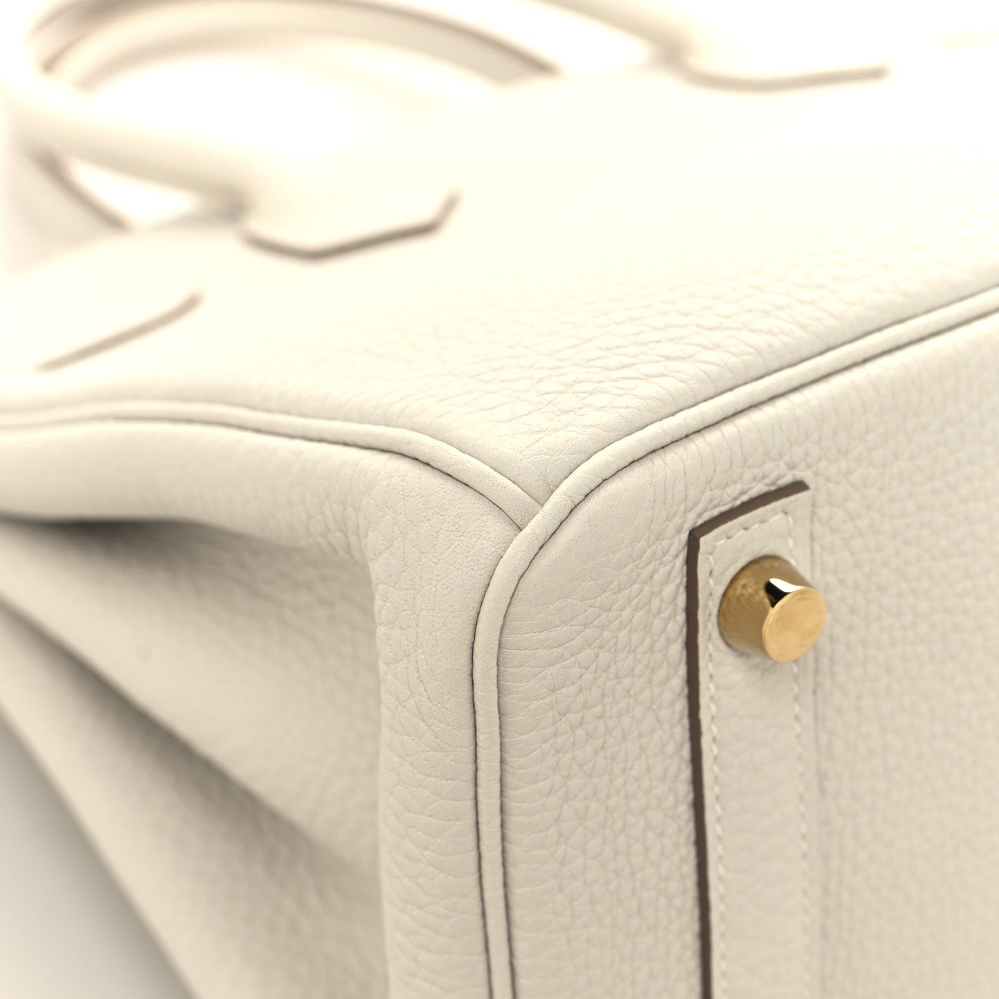 Togo Birkin 30 Gris Pale