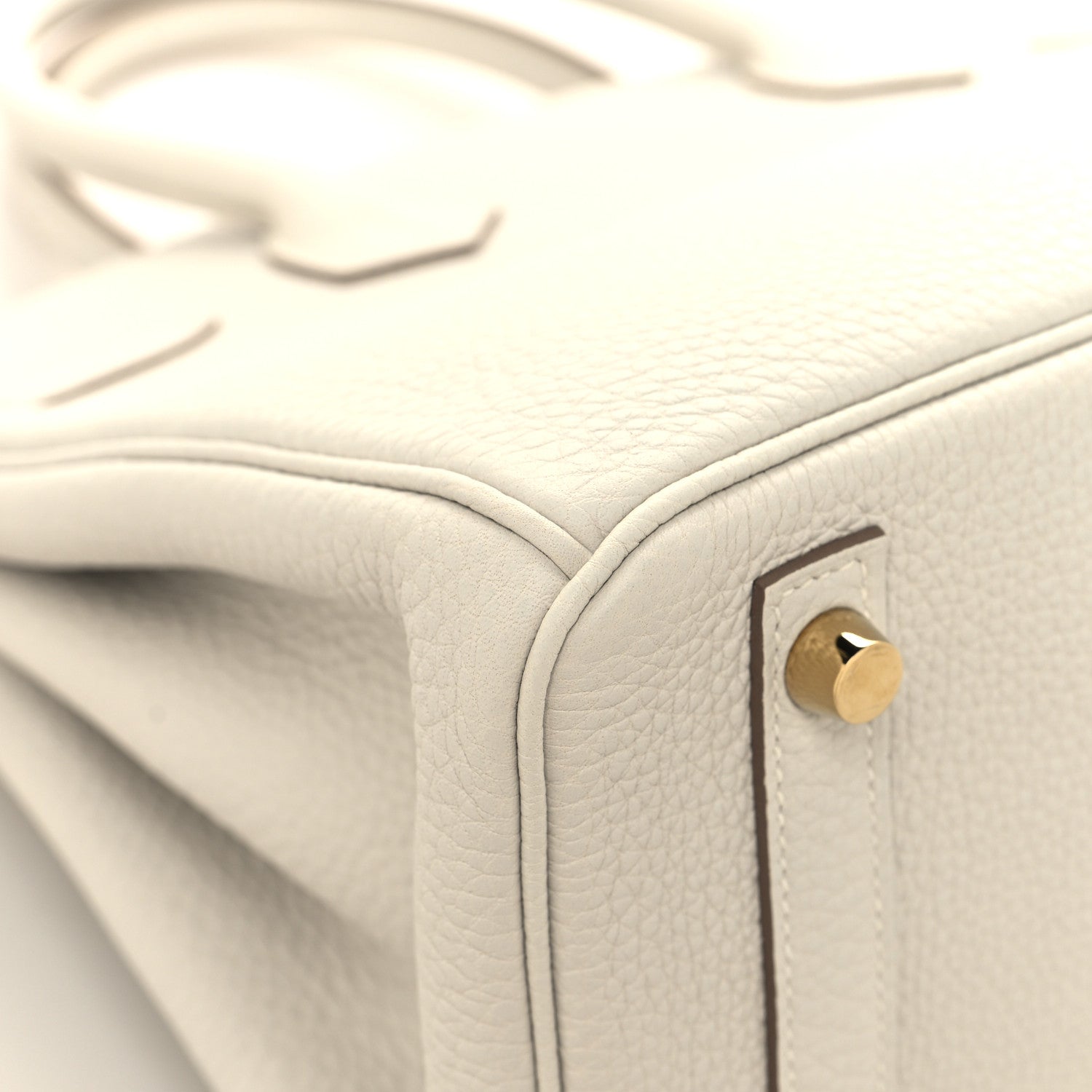 Hermes Togo Birkin 30 Gris Pale 11 of 12
