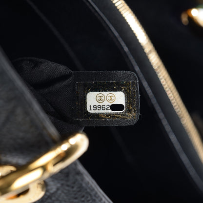 Chanel Caviar Quilted Grand Shopping Tote GST Black 7 of 7