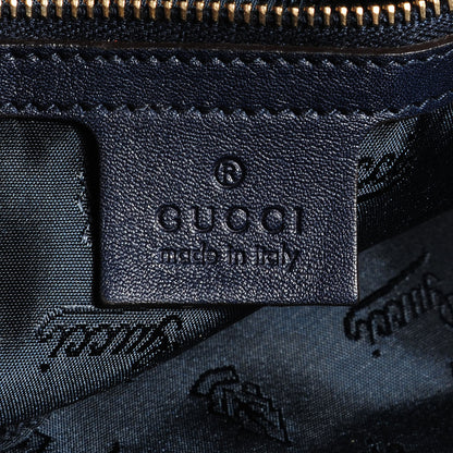 Gucci Crystal Monogram Hysteria Tote Navy Blue 6 of 7