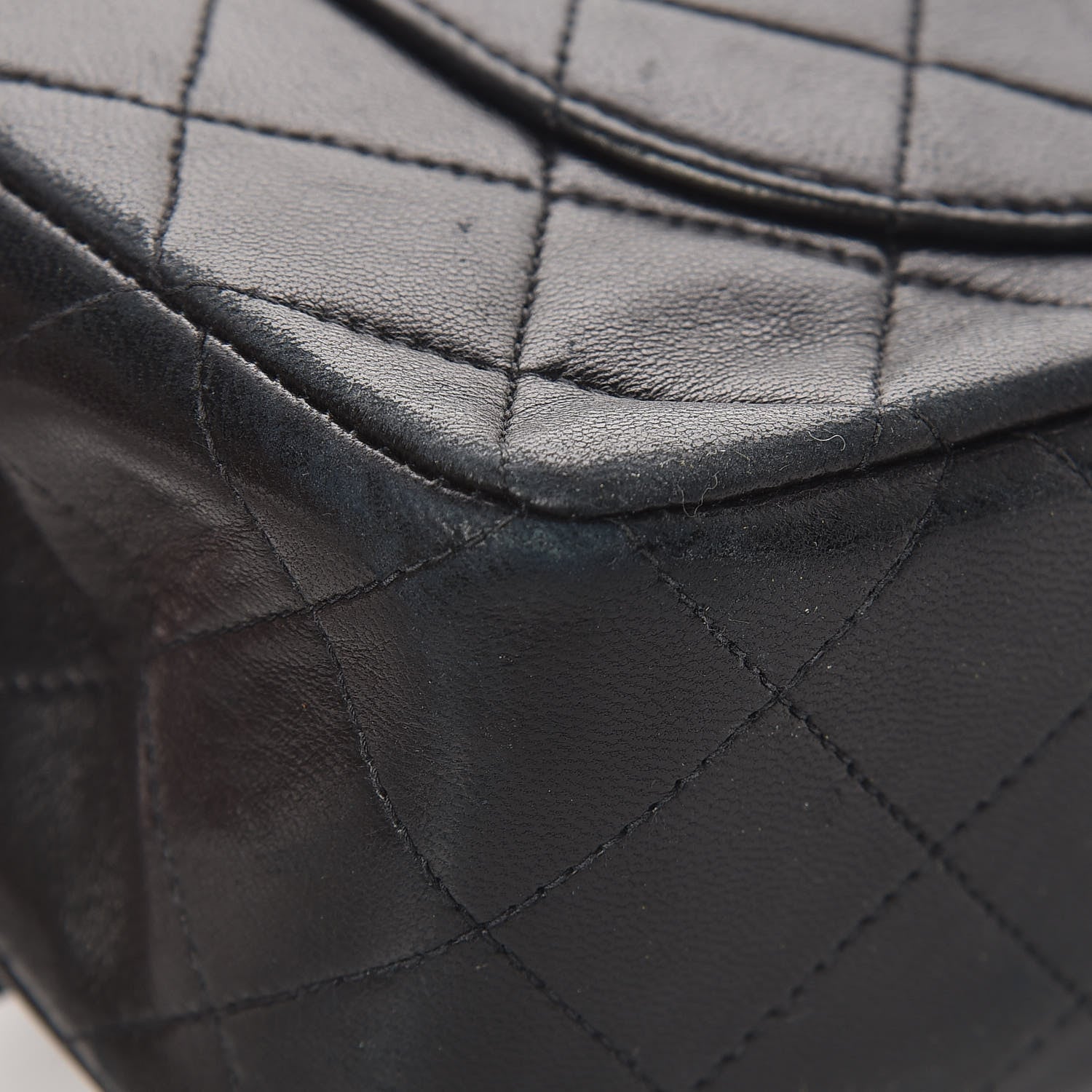 Chanel Lambskin Quilted Small Double Flap Black 14 of 23