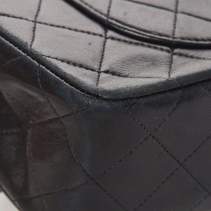 Chanel Lambskin Quilted Small Double Flap Black 14 of 23