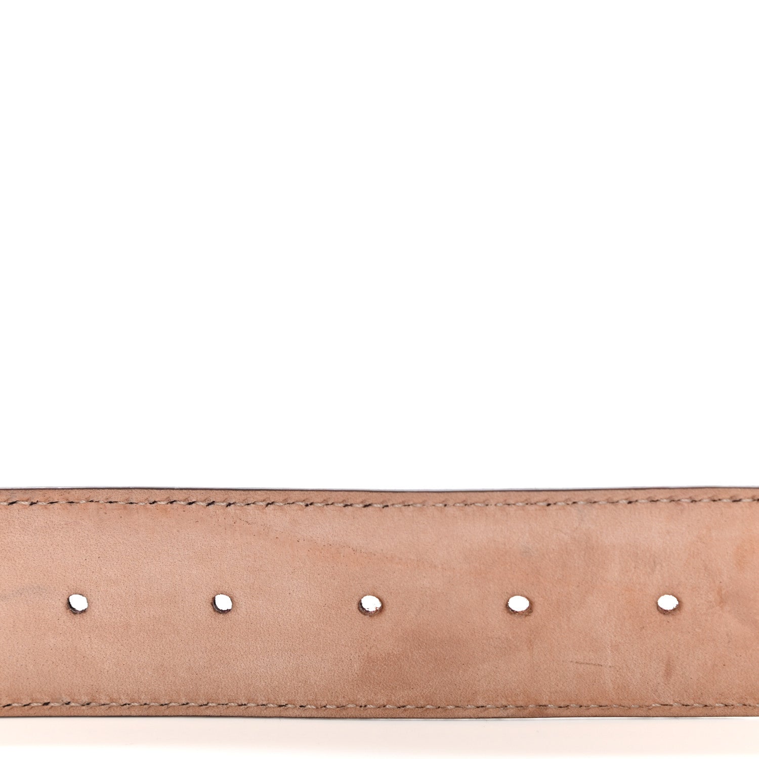 Gucci Guccissima Signature Interlocking G 40mm Belt 80 32 Scarlatto 5 of 6