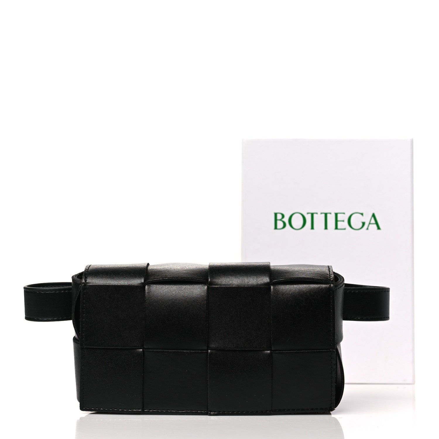 Bottega Veneta Nappa Maxi Intreccio The Belt Cassette Bag Black 10 of 10