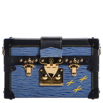 Louis Vuitton Epi Petite Malle Denim Light 1 of 9