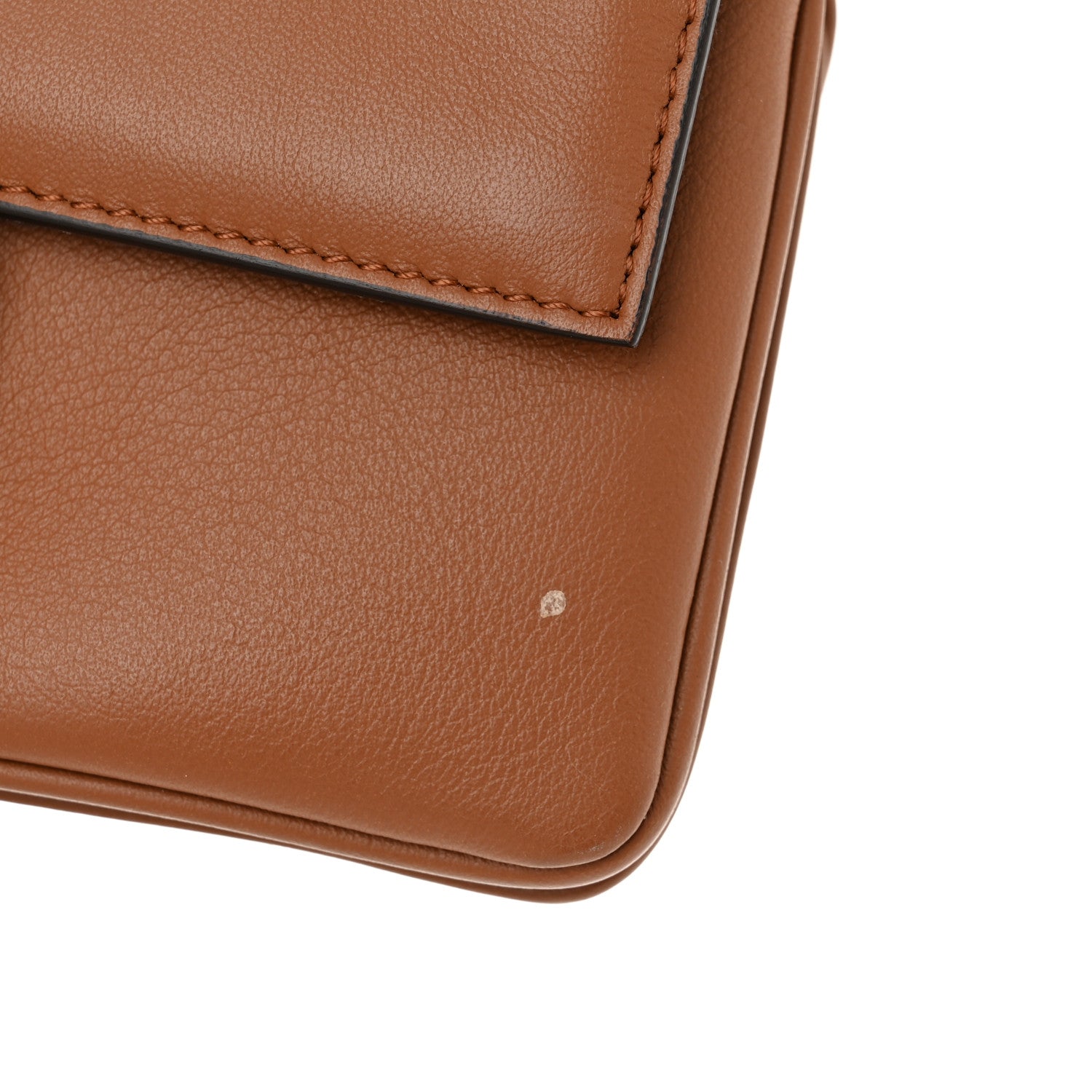 Fendi Vitello Grace Matte Duo Baguette Camel 12 of 13