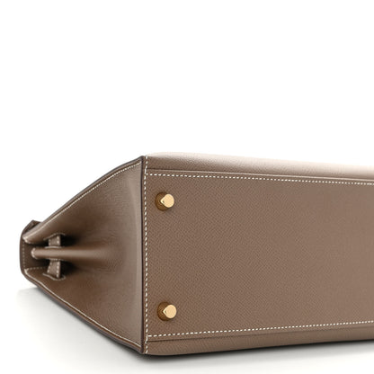 Hermes Epsom Kelly Sellier 28 Etoupe 9 of 11