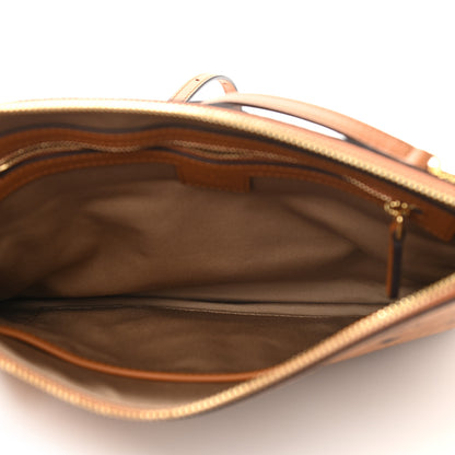 MCM Visetos Original Medium Pouch Cognac 5 of 10