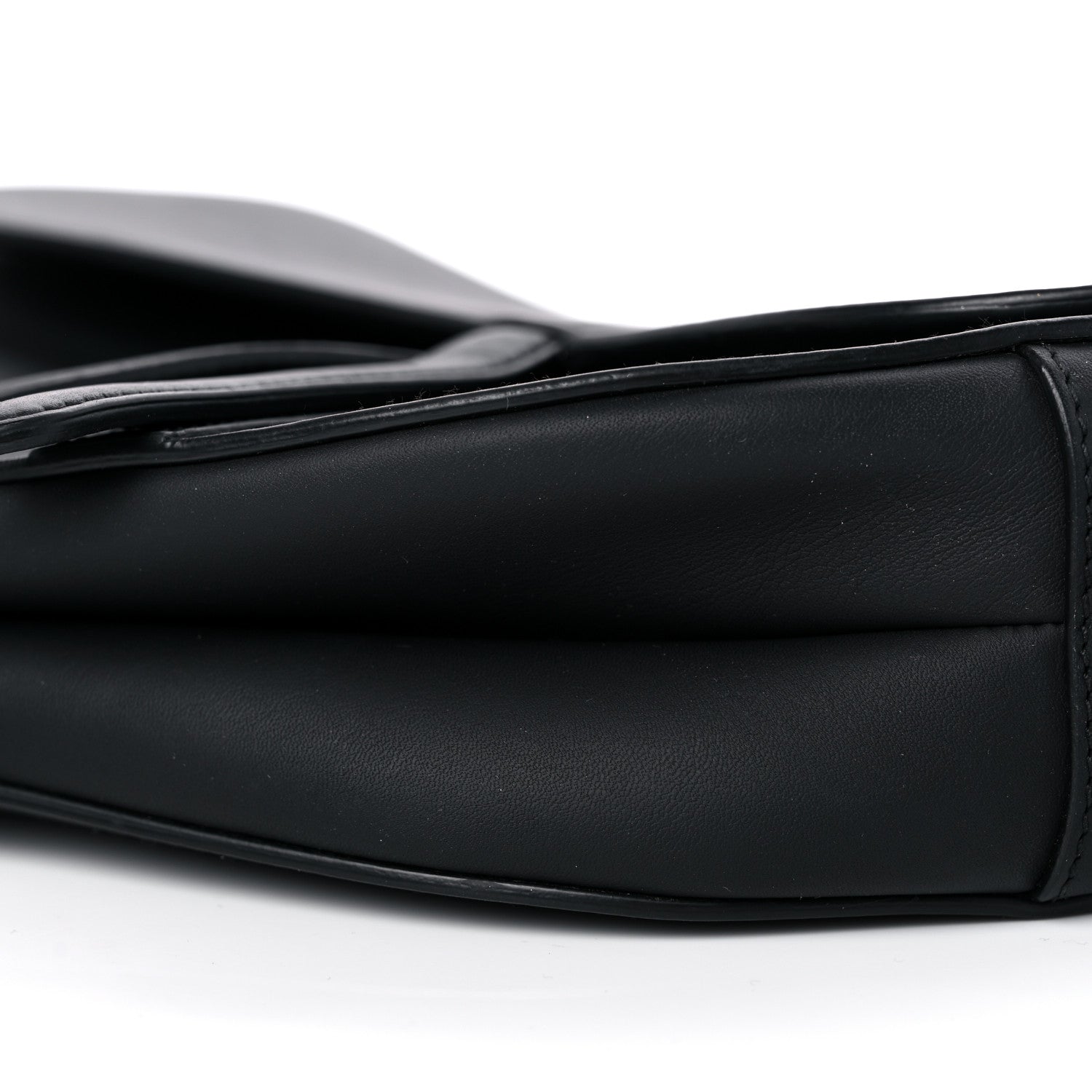 Christian Dior Ultra Matte Calfskin Saddle Bag Black 9 of 16