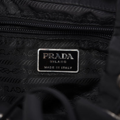 Prada Tessuto Nylon Vela Small Backpack Black 8 of 10