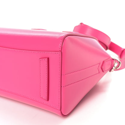 Givenchy Shiny Lord Calfskin Mini Antigona Neon Pink 9 of 9