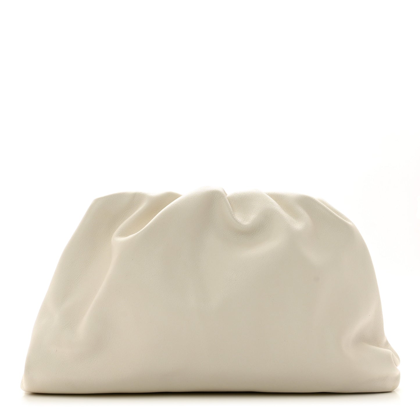 Smooth Butter Calf The Pouch Oversized Clutch Plaster