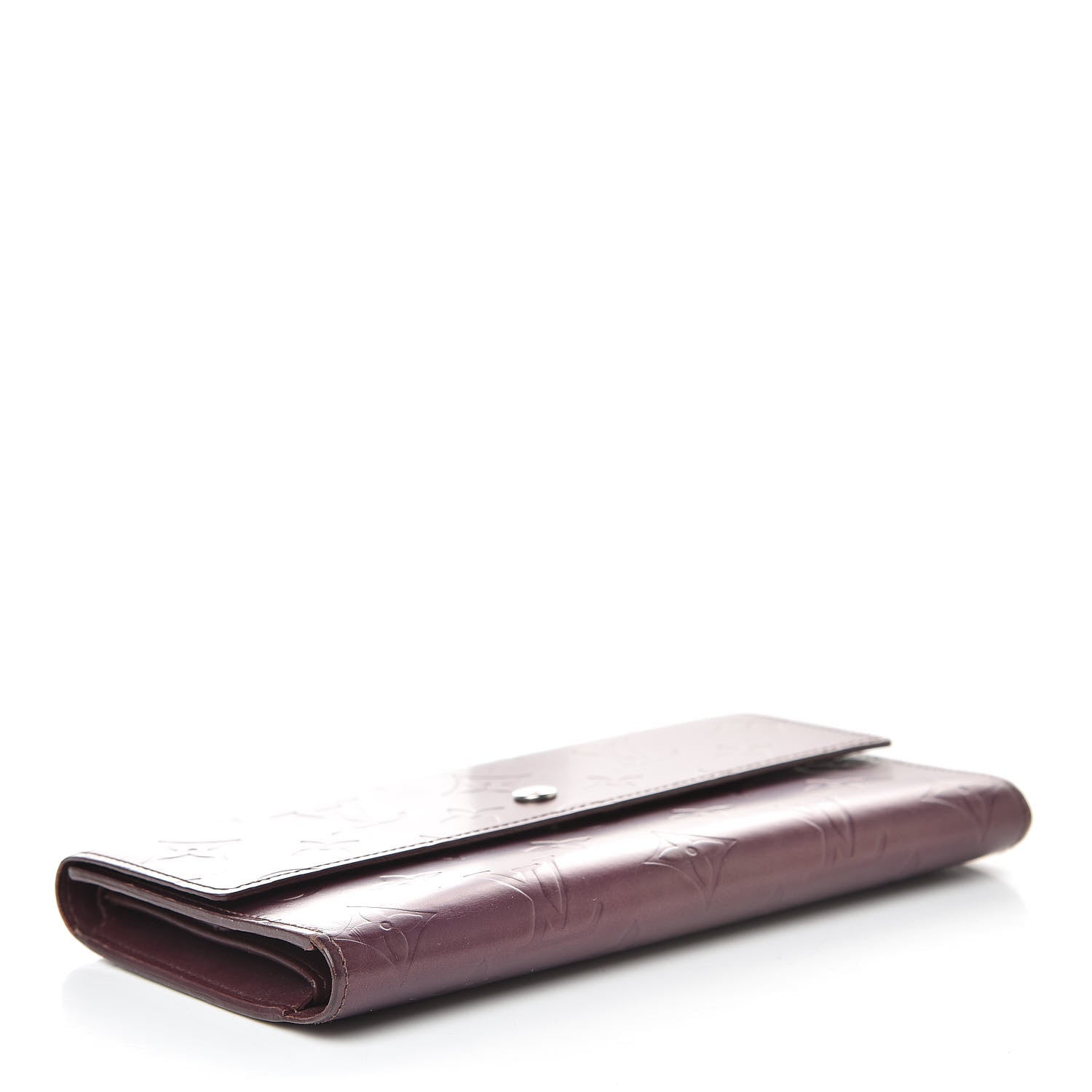 Louis Vuitton Mat Monogram Porte Tresor International Wallet Violet 4 of 18