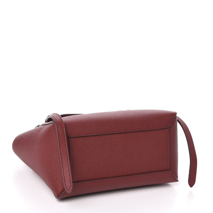 Celine Grained Calfskin Nano Belt Bag Ruby 4 of 10