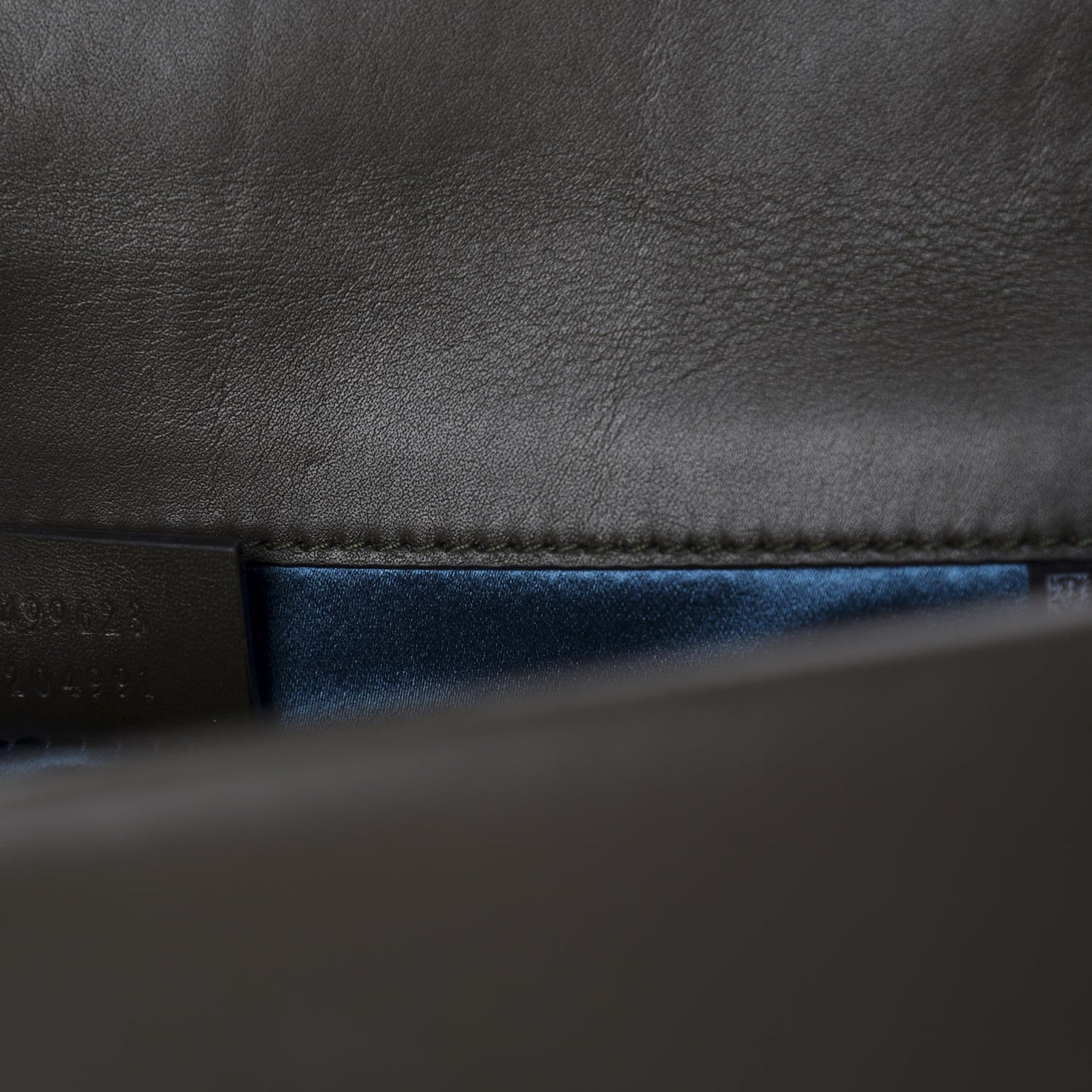 Velvet Moon Calfskin Crystal GG Monogram Small Dionysus Shoulder Bag Dark Olive Rose Gold