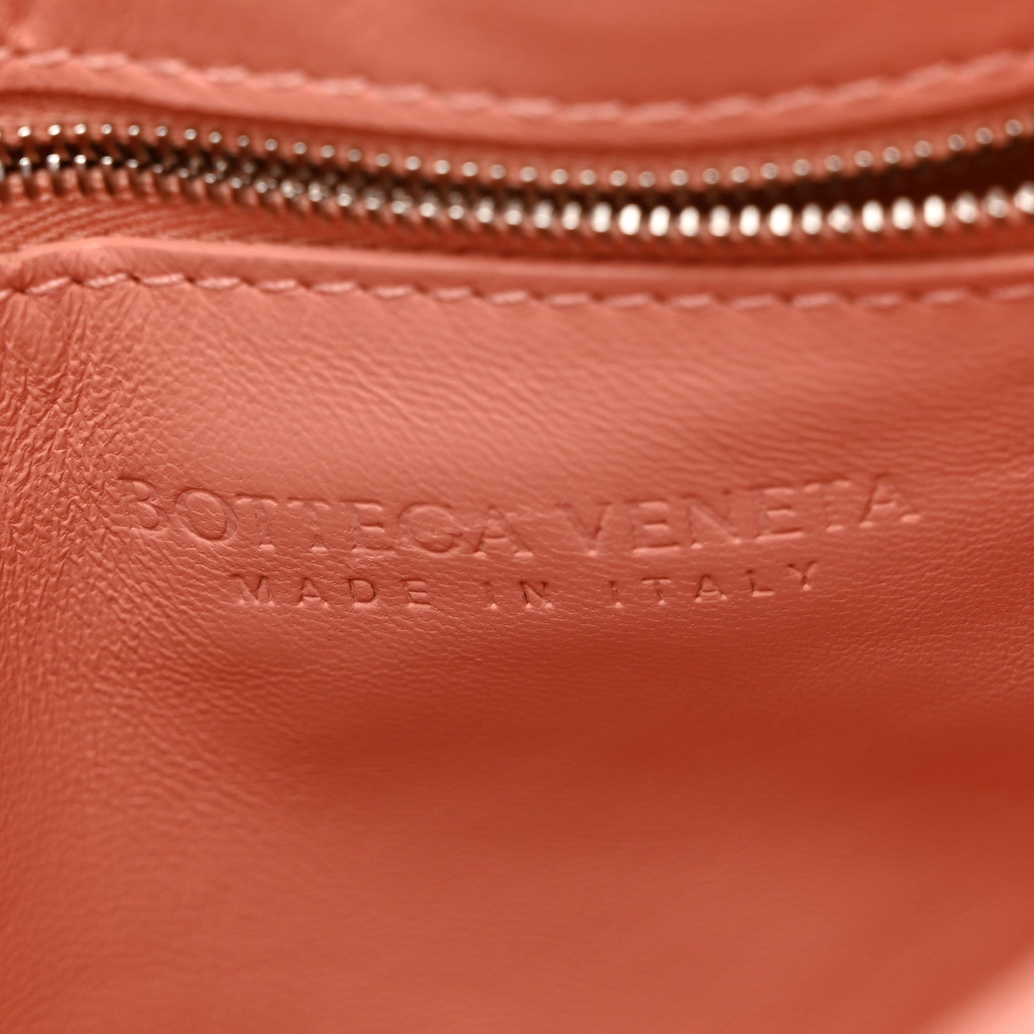 Bottega Veneta Nappa Maxi Intreccio Padded Cassette Crossbody Bag Peachy 6 of 10