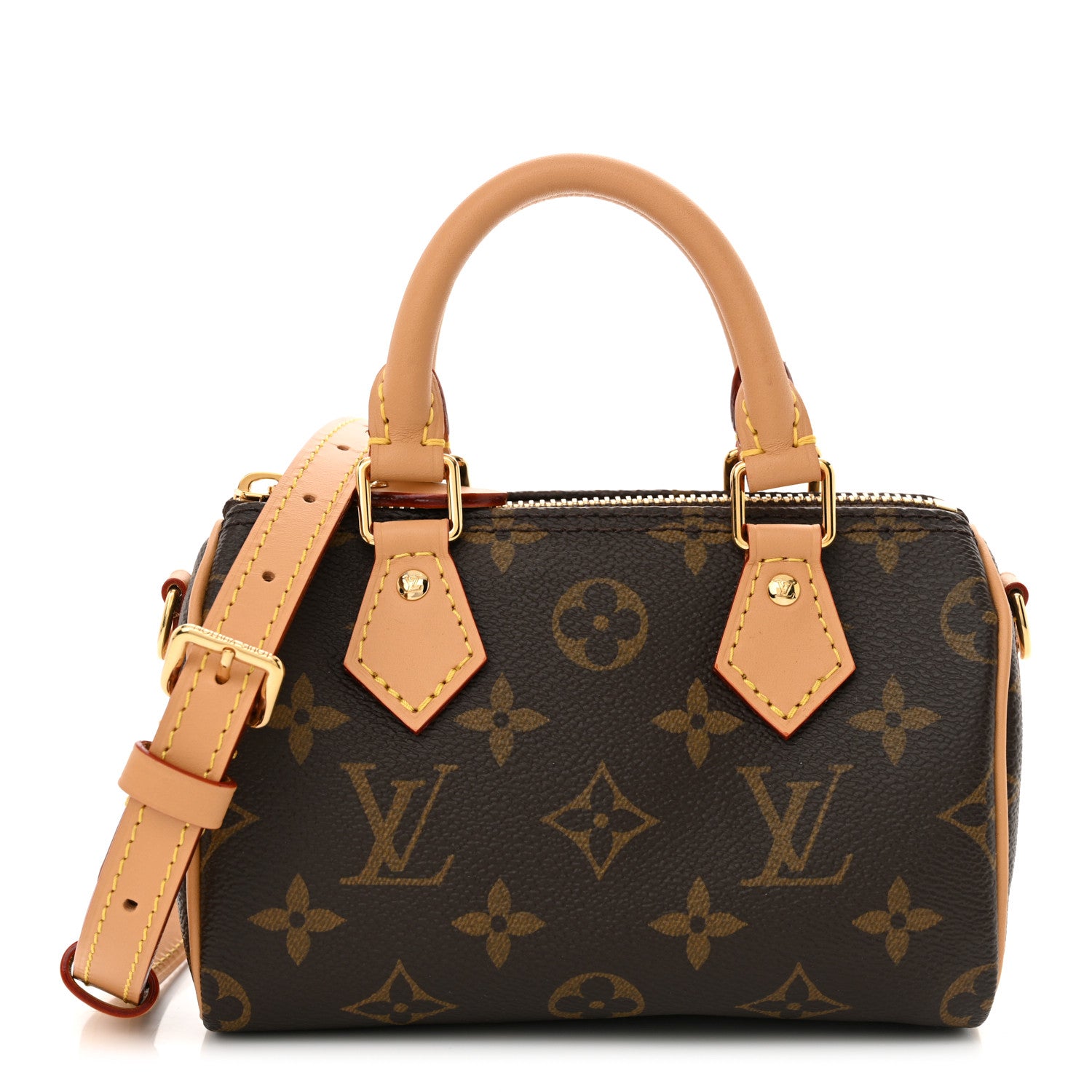 Louis Vuitton Monogram Nano Speedy Bandouliere 1 of 10
