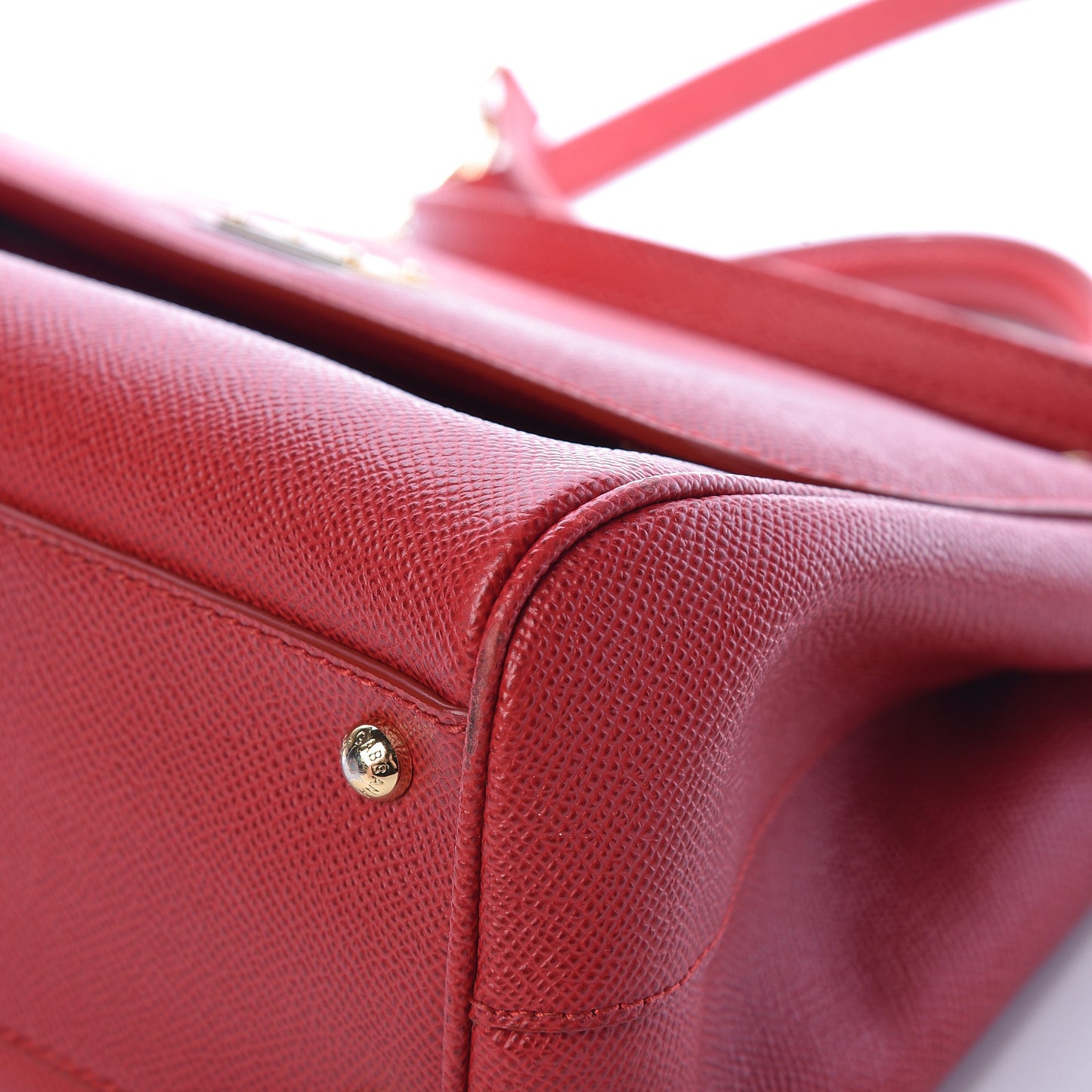 Dauphine Medium Miss Sicily Satchel Dark Red