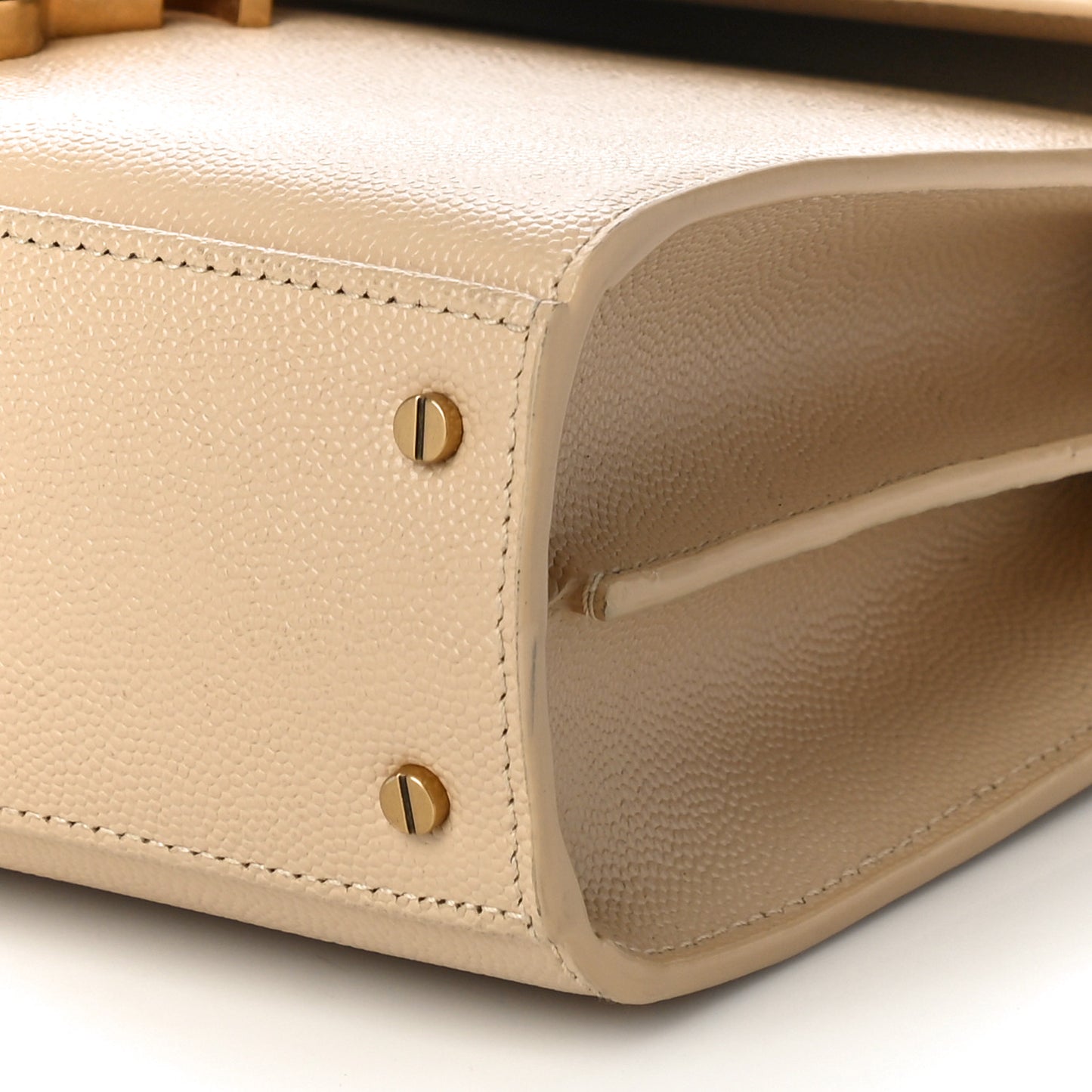 Grain de Poudre Mini Classic Monogram Cassandra Top Handle Beige