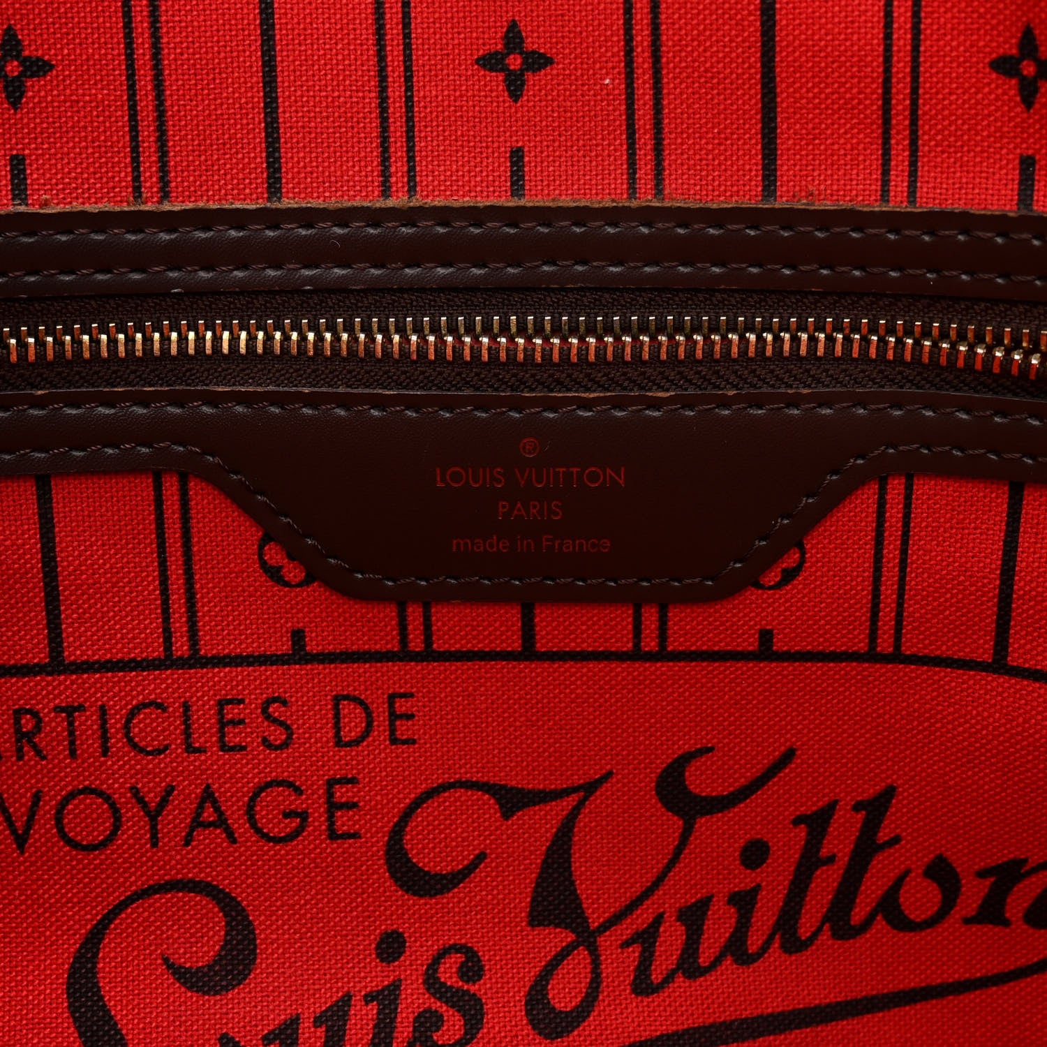 Louis Vuitton Damier Ebene Neverfull PM 6 of 15